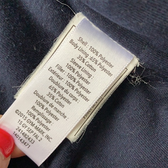 Gymboree Coat Navy Blue Boys 7/8 EUC Medium weight - Picture 11 of 16